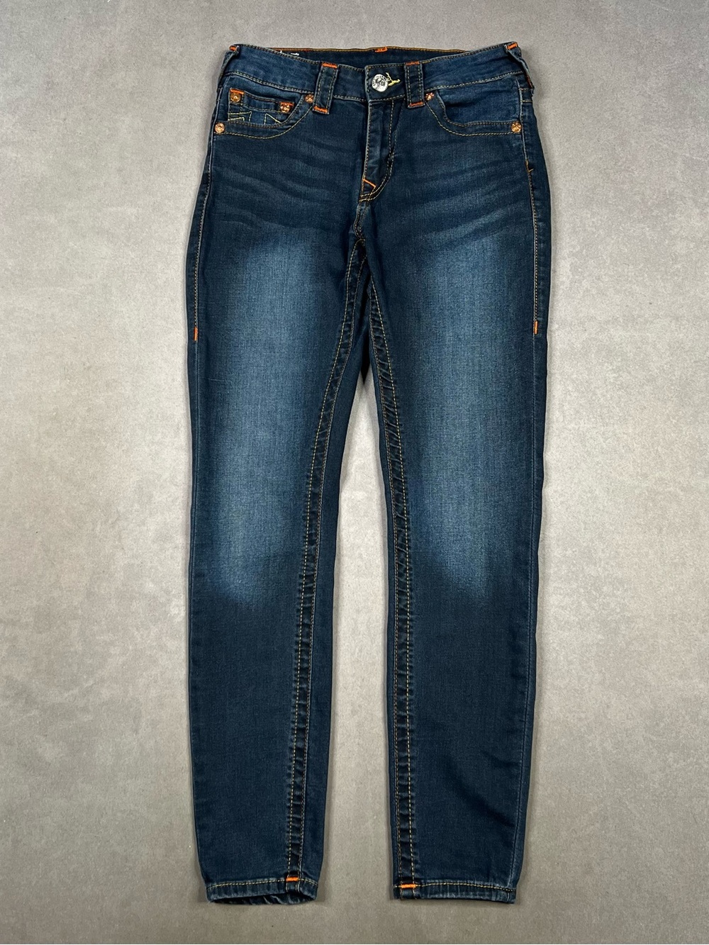 True Religion Women’s Dark Indigo Skinny Jeans